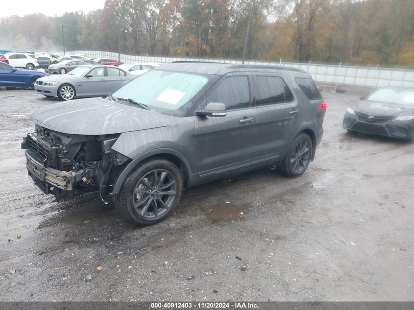 VIN 1FM5K7D80HGE18758 2017 FORD EXPLORER XLT