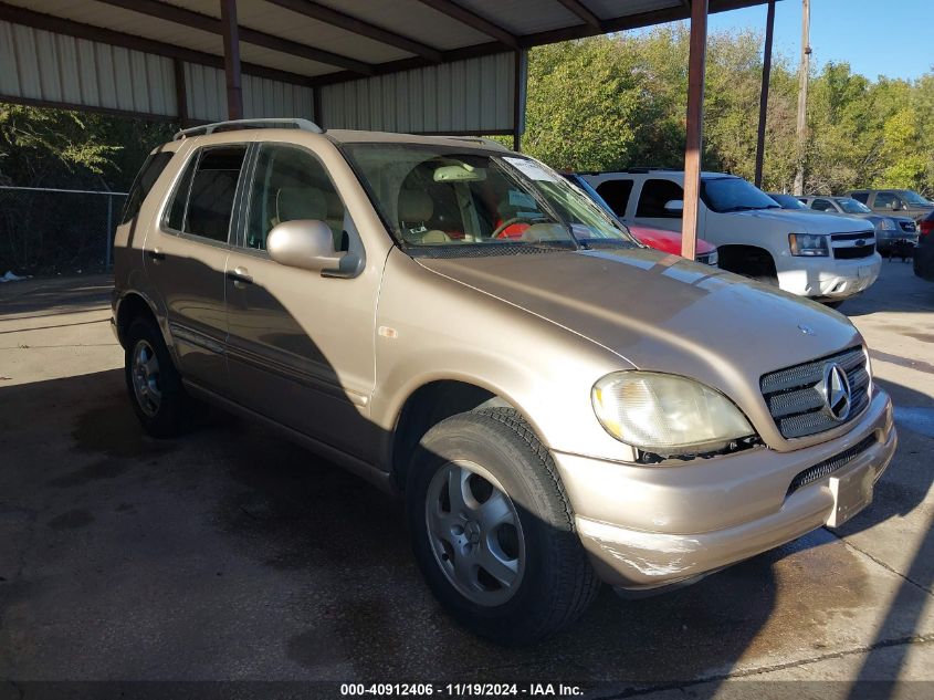 2001 Mercedes-Benz Ml 320 VIN: 4JGAB54E51A275016 Lot: 40912406