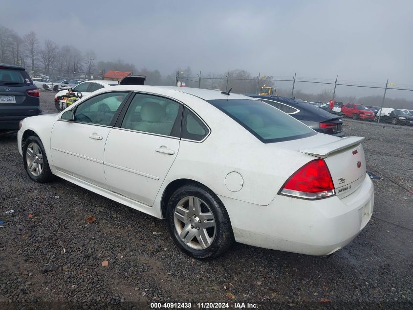 2012 Chevrolet Impala Lt VIN: 2G1WG5E33C1242711 Lot: 40912438