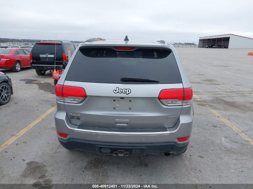 2018 Jeep Grand Cherokee Limited 4X4 VIN: 1C4RJFBG6JC190971 Lot: 40912451