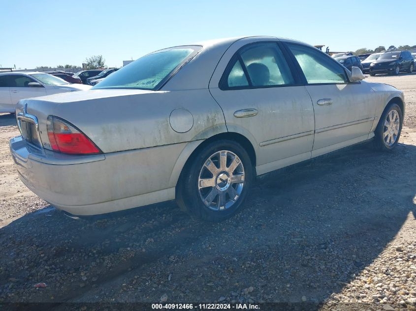 2004 Lincoln Ls VIN: 1LNHM87A84Y600272 Lot: 40912466