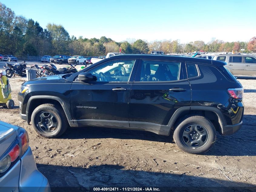 2021 Jeep Compass Sport 4X4 VIN: 3C4NJDAB6MT591826 Lot: 40912471