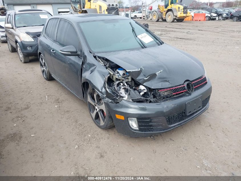 2012 Volkswagen Gti 2-Door VIN: WVWED7AJ0CW015237 Lot: 40912476