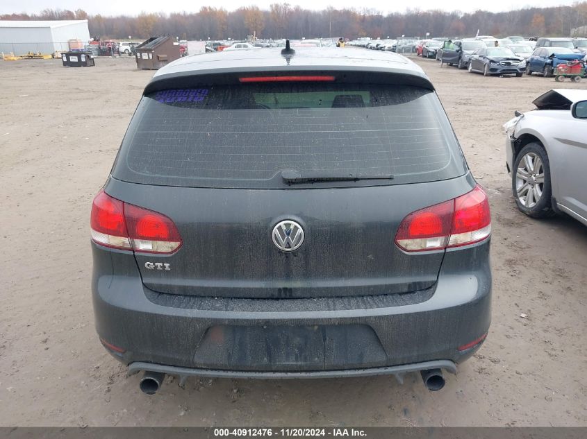 2012 Volkswagen Gti 2-Door VIN: WVWED7AJ0CW015237 Lot: 40912476