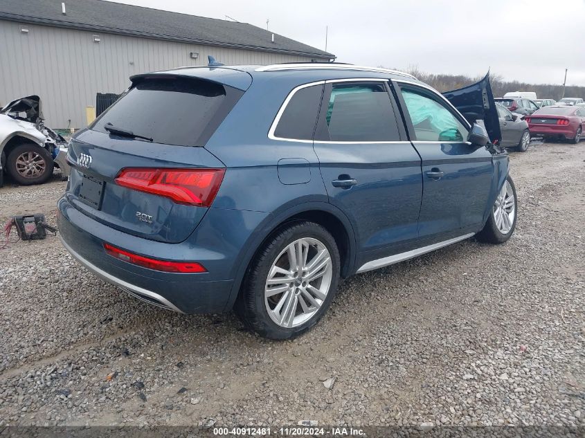 2018 Audi Q5 2.0T Premium/2.0T Tech Premium VIN: WA1CNAFY2J2179126 Lot: 40912481