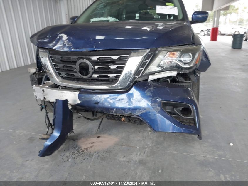 2020 Nissan Pathfinder S 2Wd VIN: 5N1DR2AN3LC576953 Lot: 40912491