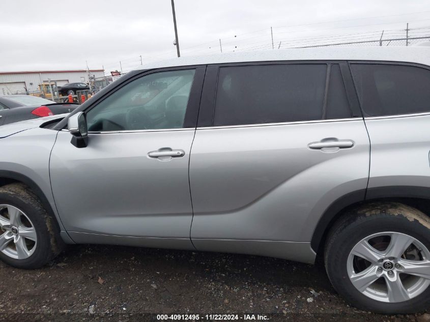 2021 Toyota Highlander Le VIN: 5TDBZRBH0MS102634 Lot: 40912495