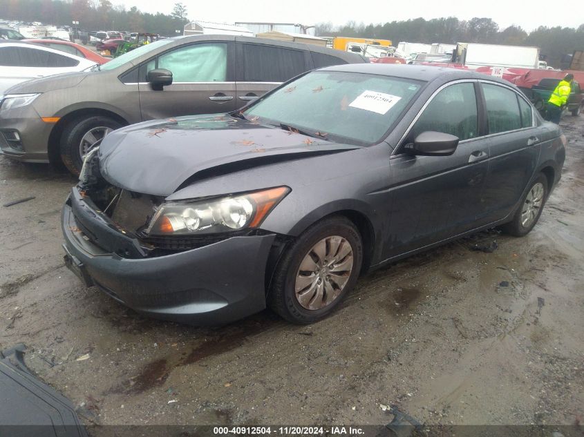 2010 Honda Accord 2.4 Lx VIN: 1HGCP2F30AA147860 Lot: 40912504