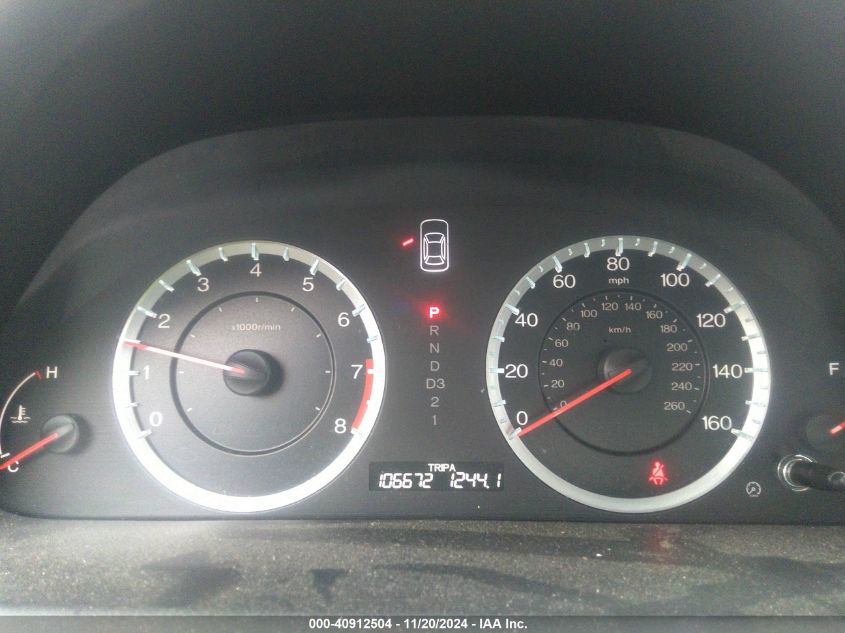 2010 HONDA ACCORD VIN: 1HGCP2F30AA147860