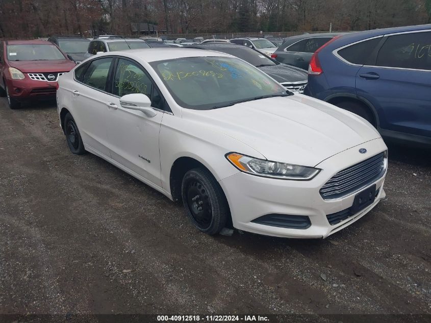 2013 Ford Fusion Hybrid Se VIN: 3FA6P0LU5DR131506 Lot: 40912518