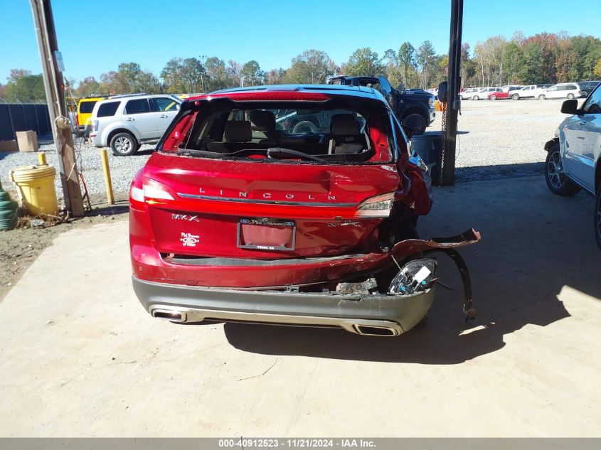 2016 Lincoln Mkx Reserve VIN: 2LMTJ6LP7GBL34993 Lot: 40912523