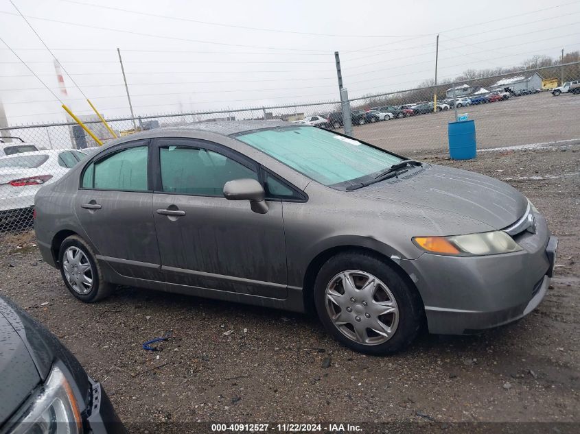 2006 Honda Civic Lx VIN: 1HGFA16516L012697 Lot: 40912527