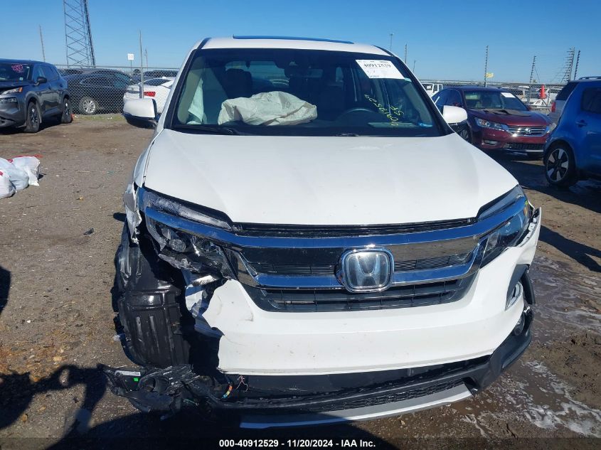 2021 Honda Pilot 2Wd Ex-L VIN: 5FNYF5H57MB037861 Lot: 40912529