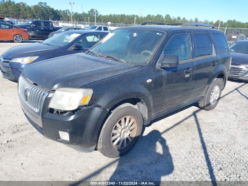 2009 Mercury Mariner Premier VIN: 4M2CU97G09KJ05254 Lot: 40912540