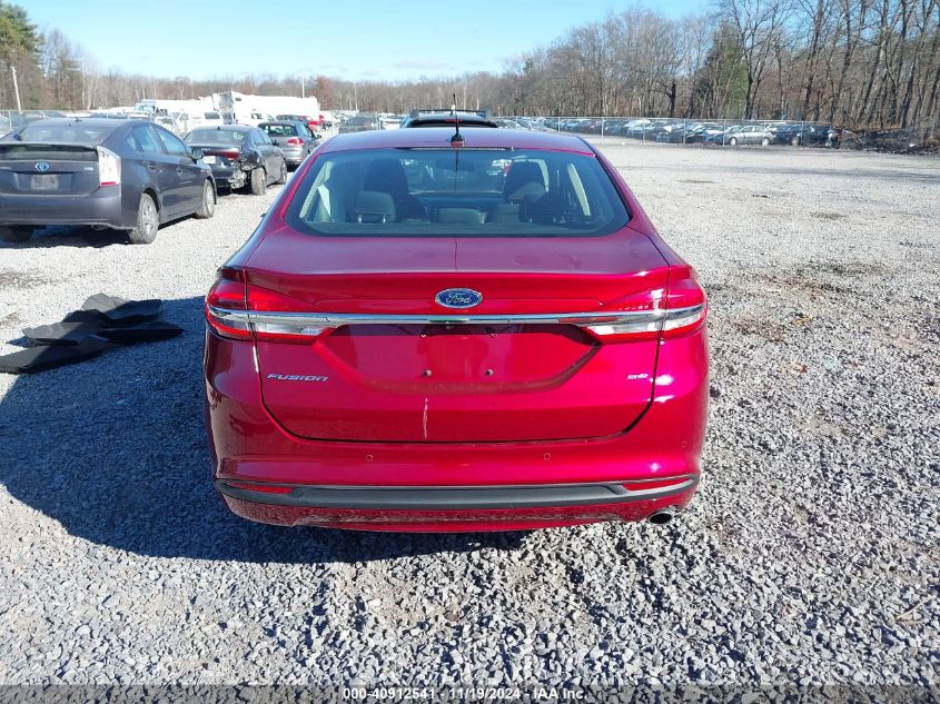 2017 Ford Fusion Se VIN: 3FA6P0H77HR390670 Lot: 40912541