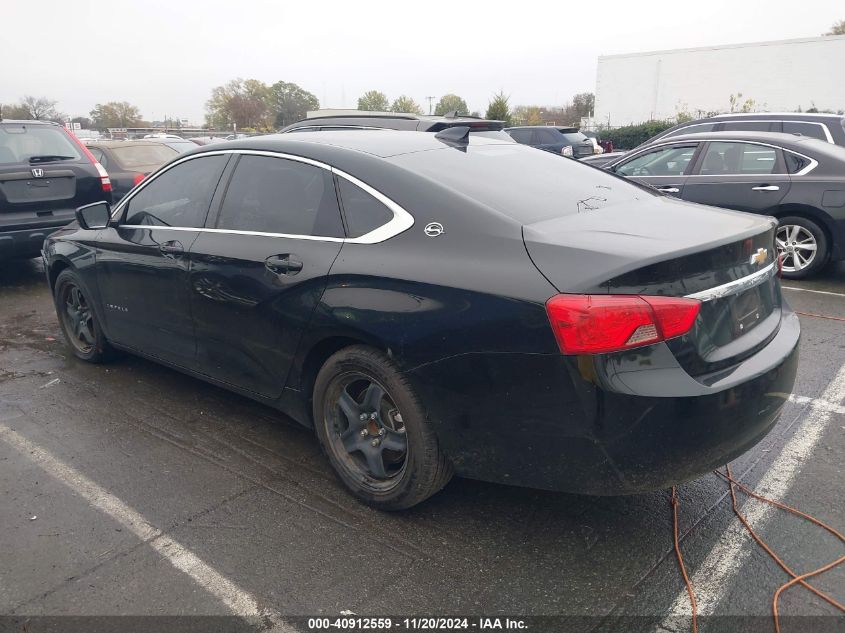 2017 Chevrolet Impala 1Fl VIN: 2G11X5SA6H9184051 Lot: 40912559