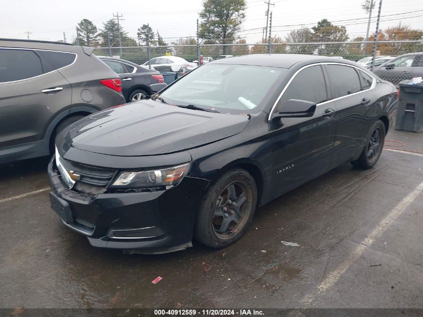 VIN 2G11X5SA6H9184051 2017 Chevrolet Impala, 1FL no.2