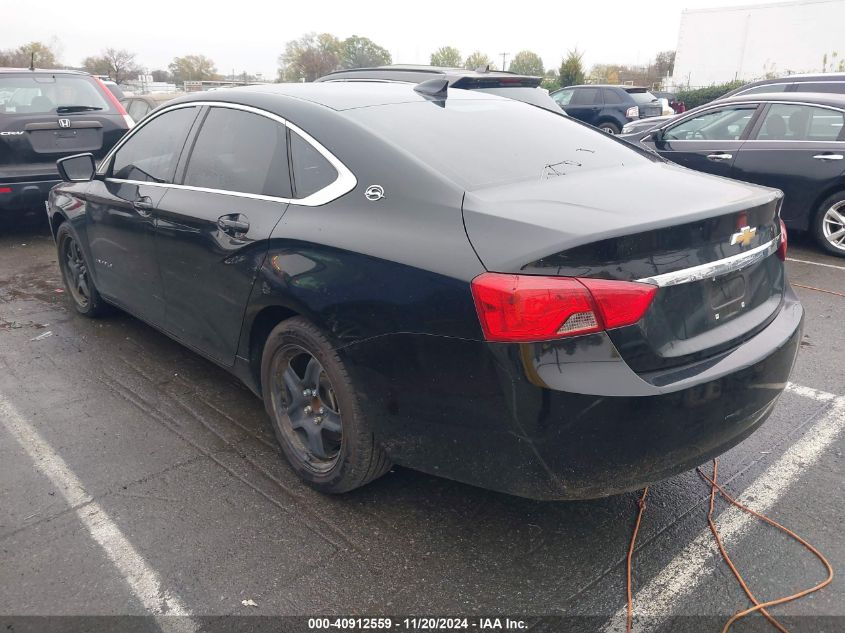 VIN 2G11X5SA6H9184051 2017 Chevrolet Impala, 1FL no.3