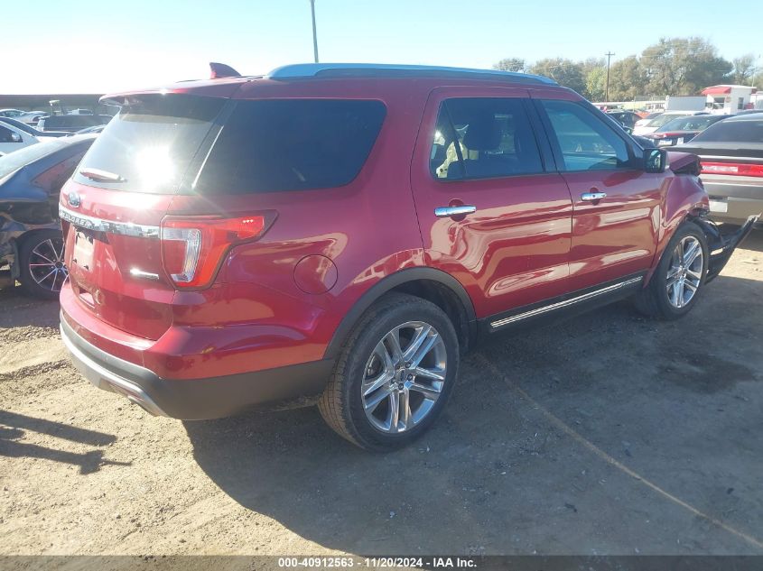 VIN 1FM5K7F85GGD01902 2016 FORD EXPLORER no.4