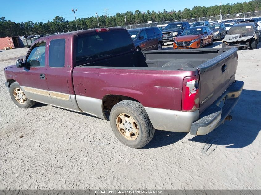 2003 Chevrolet Silverado 1500 Ls VIN: 2GCEC19T031377016 Lot: 40912566