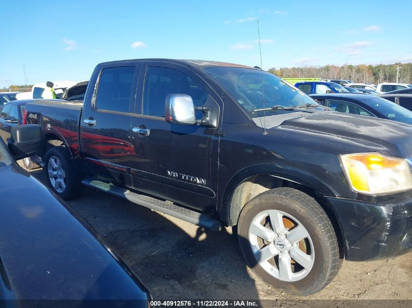 2009 Nissan Titan Le VIN: 1N6BA07C29N317488 Lot: 40912576