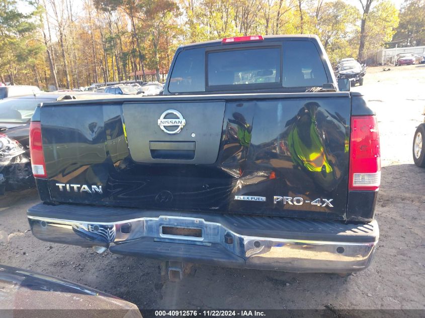 2009 Nissan Titan Le VIN: 1N6BA07C29N317488 Lot: 40912576