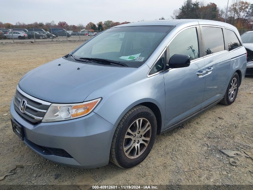 2013 Honda Odyssey Ex-L VIN: 5FNRL5H65DB037671 Lot: 40912601