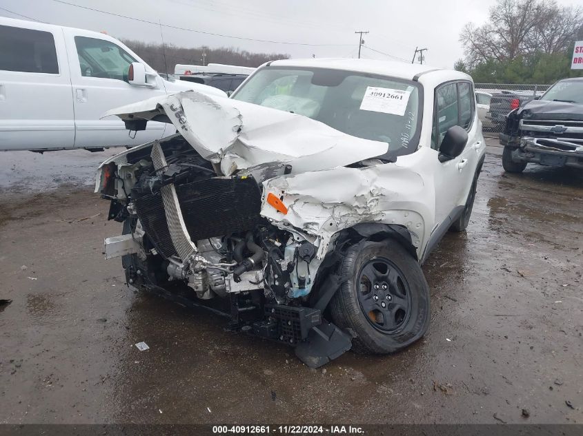 2016 Jeep Renegade Sport VIN: ZACCJAAT2GPE37916 Lot: 40912661