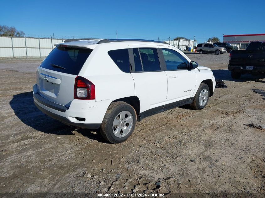 2014 Jeep Compass Sport VIN: 1C4NJCBA4ED743075 Lot: 40912662