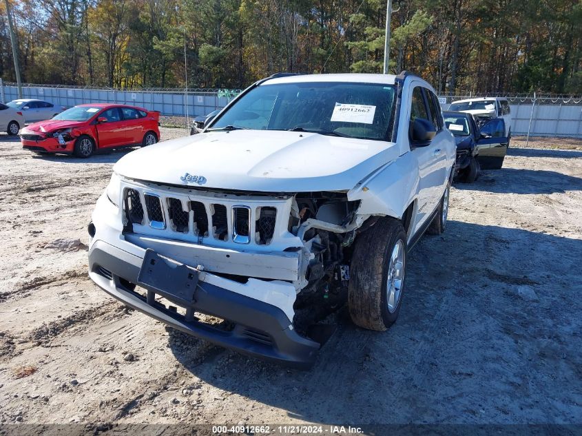 2014 Jeep Compass Sport VIN: 1C4NJCBA4ED743075 Lot: 40912662