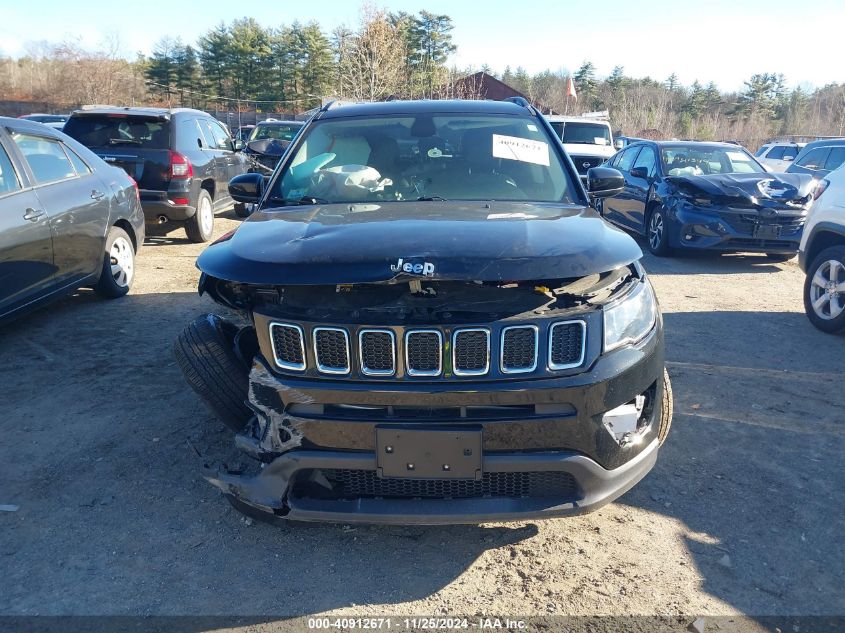 VIN 3C4NJDBB9KT656695 2019 Jeep Compass, Latitude 4X4 no.12