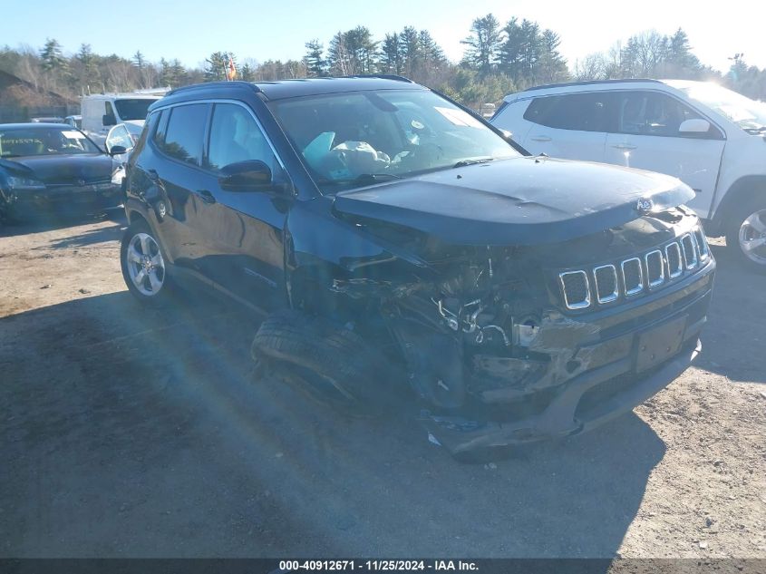 VIN 3C4NJDBB9KT656695 2019 Jeep Compass, Latitude 4X4 no.1