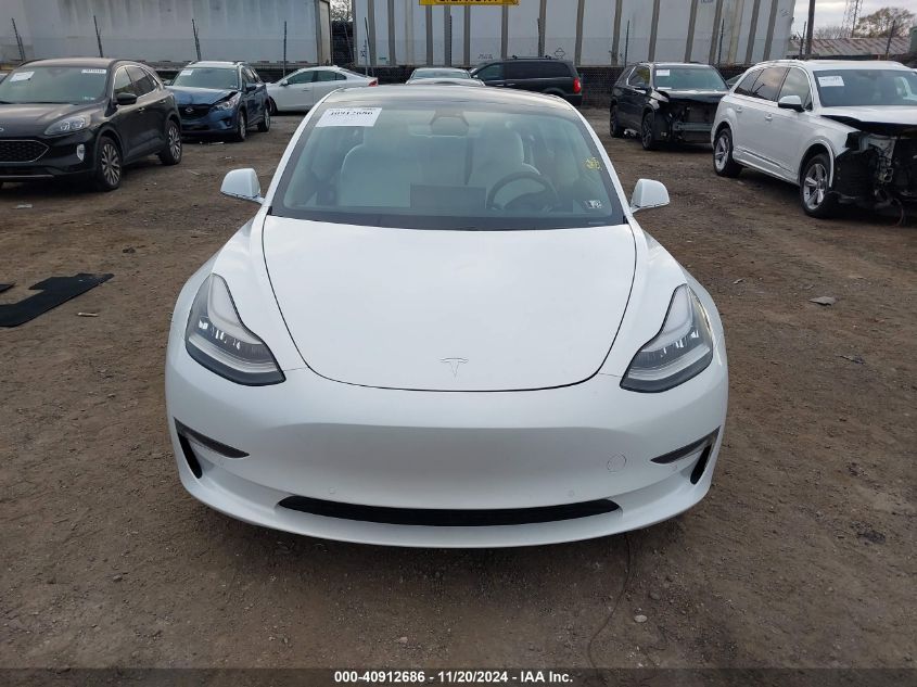 2019 Tesla Model 3 Long Range/Mid Range/Standard Range/Standard Range Plus VIN: 5YJ3E1EAXKF486455 Lot: 40912686