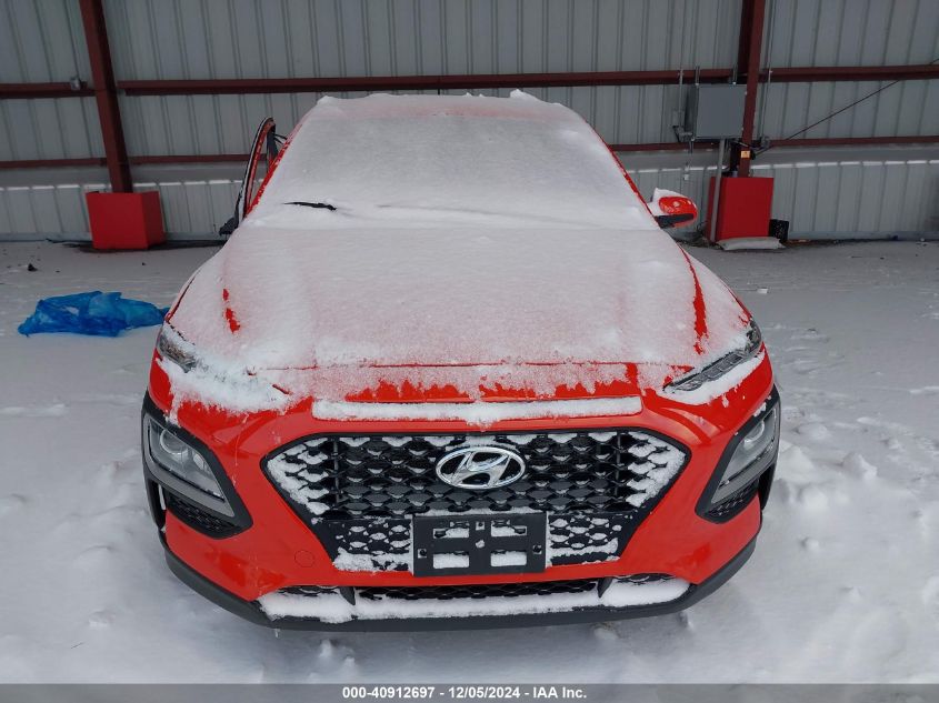 2019 Hyundai Kona Se VIN: KM8K1CAA9KU352368 Lot: 40912697