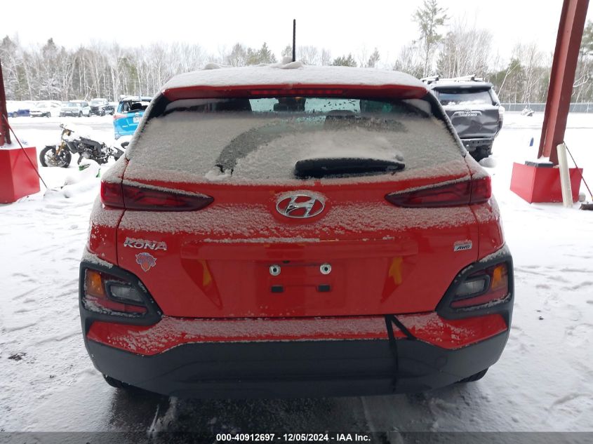 2019 Hyundai Kona Se VIN: KM8K1CAA9KU352368 Lot: 40912697