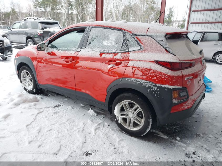 2019 Hyundai Kona Se VIN: KM8K1CAA9KU352368 Lot: 40912697