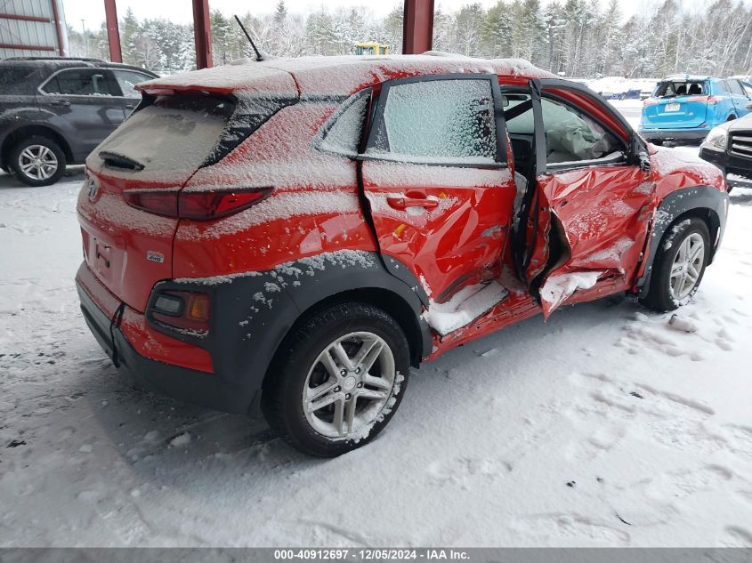 2019 Hyundai Kona Se VIN: KM8K1CAA9KU352368 Lot: 40912697