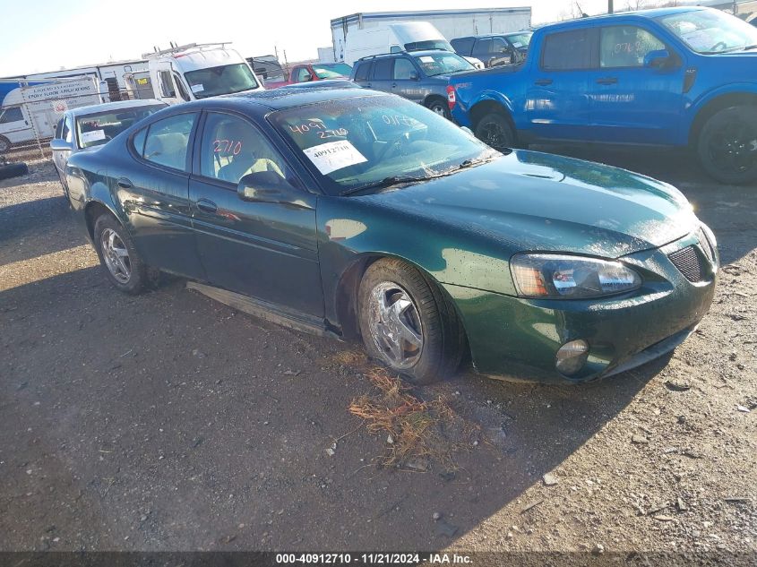 2004 Pontiac Grand Prix Gt2 VIN: 2G2WS522X41146243 Lot: 40912710