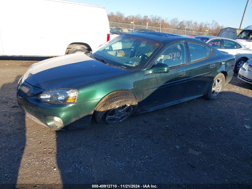 2004 Pontiac Grand Prix Gt2 VIN: 2G2WS522X41146243 Lot: 40912710