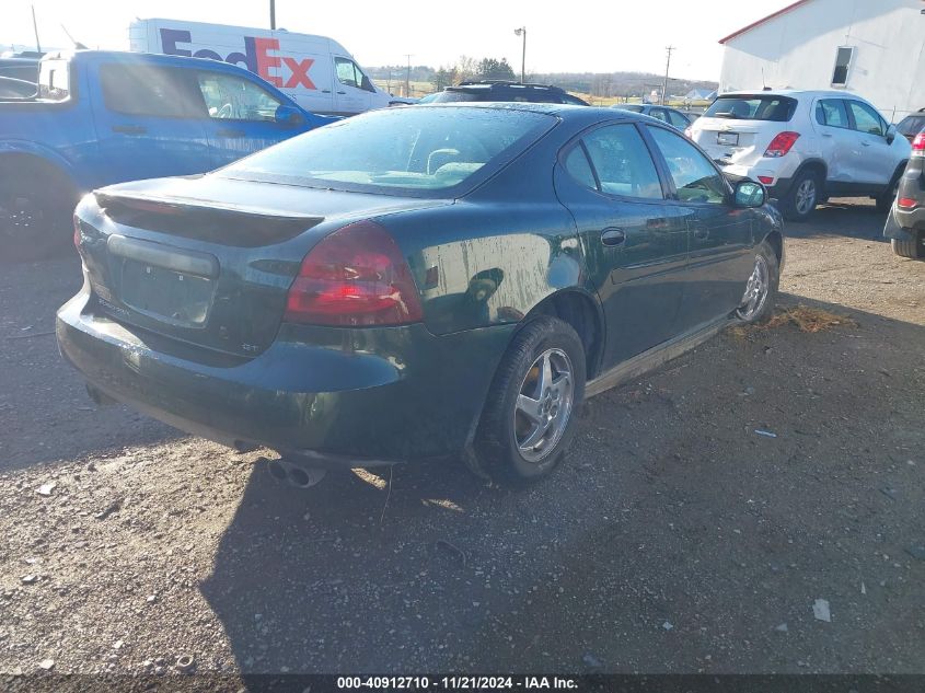 2004 Pontiac Grand Prix Gt2 VIN: 2G2WS522X41146243 Lot: 40912710