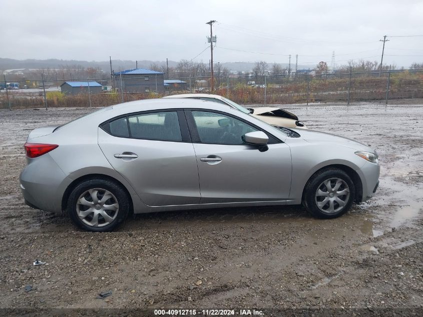 2016 Mazda Mazda3 I Sport VIN: JM1BM1T74G1296236 Lot: 40912715