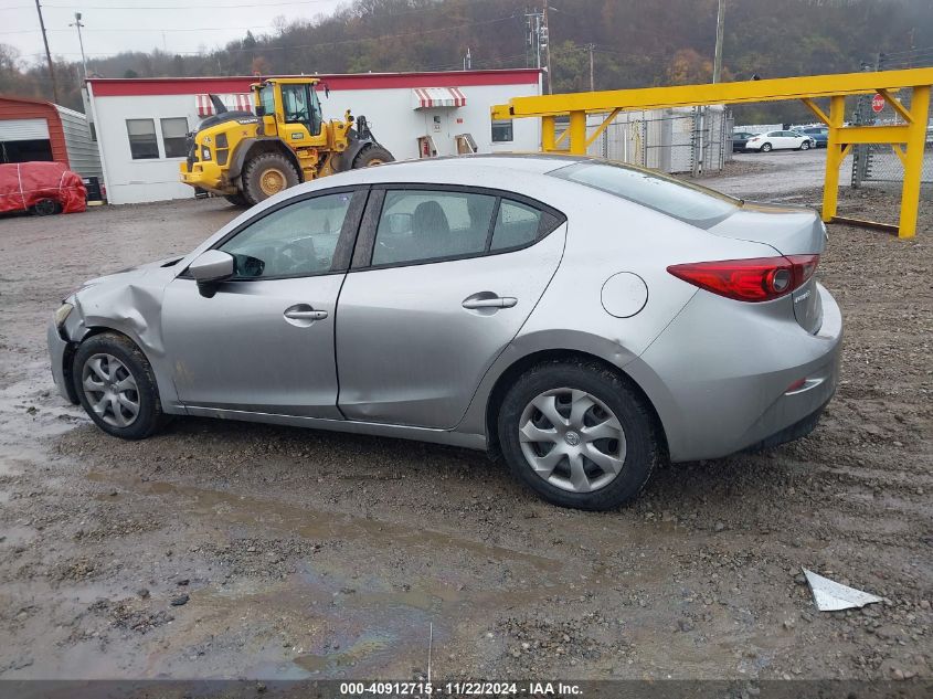 2016 Mazda Mazda3 I Sport VIN: JM1BM1T74G1296236 Lot: 40912715