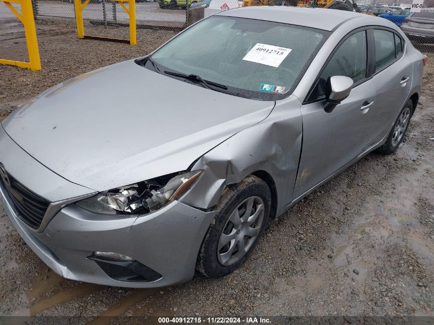 2016 Mazda Mazda3 I Sport VIN: JM1BM1T74G1296236 Lot: 40912715