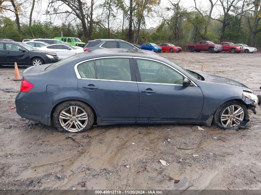 2012 Infiniti G37 Journey VIN: JN1CV6AP6CM628013 Lot: 40912718