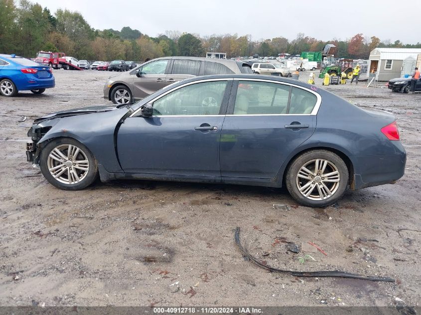 2012 Infiniti G37 Journey VIN: JN1CV6AP6CM628013 Lot: 40912718