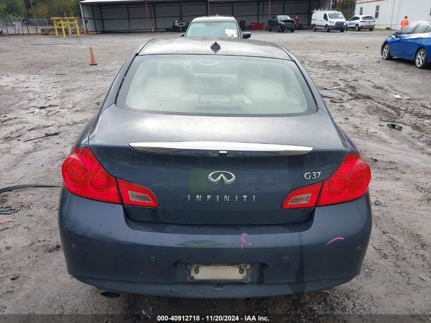 2012 Infiniti G37 Journey VIN: JN1CV6AP6CM628013 Lot: 40912718