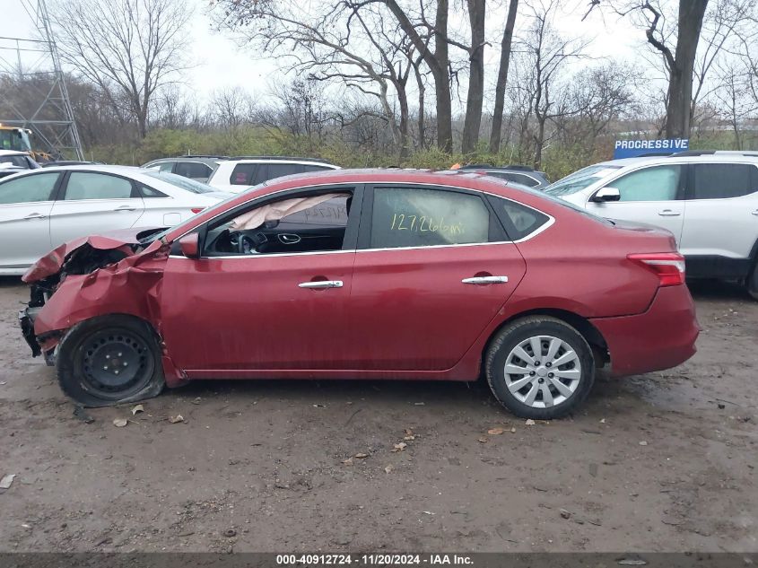 2016 Nissan Sentra Sv VIN: 3N1AB7AP6GY280576 Lot: 40912724