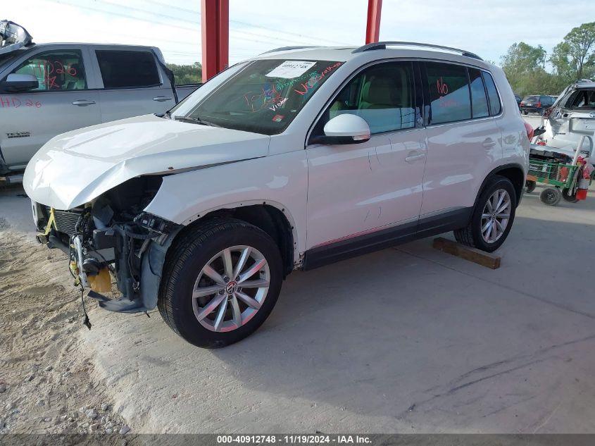 VIN WVGRV7AX8HK003818 2017 VOLKSWAGEN TIGUAN no.2