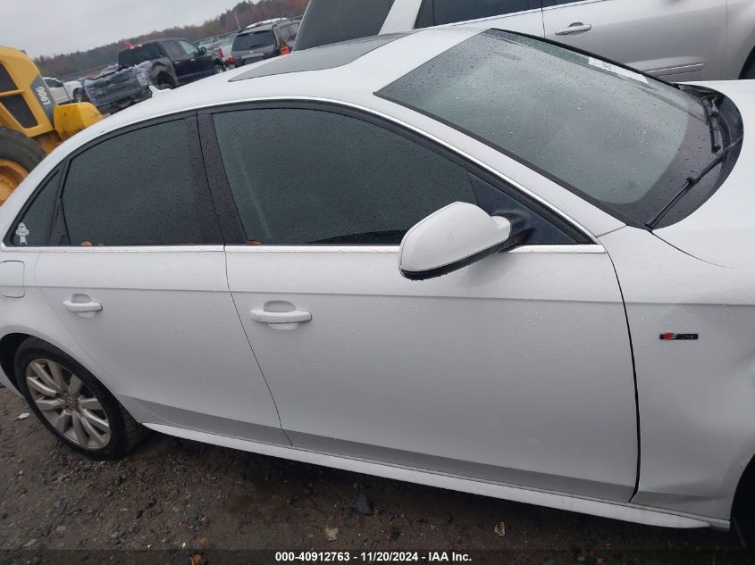 2015 Audi A4 2.0T Premium VIN: WAUAFAFL1FN023788 Lot: 40912763