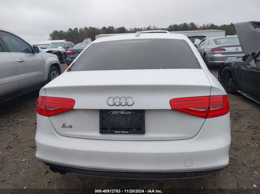 2015 Audi A4 2.0T Premium VIN: WAUAFAFL1FN023788 Lot: 40912763